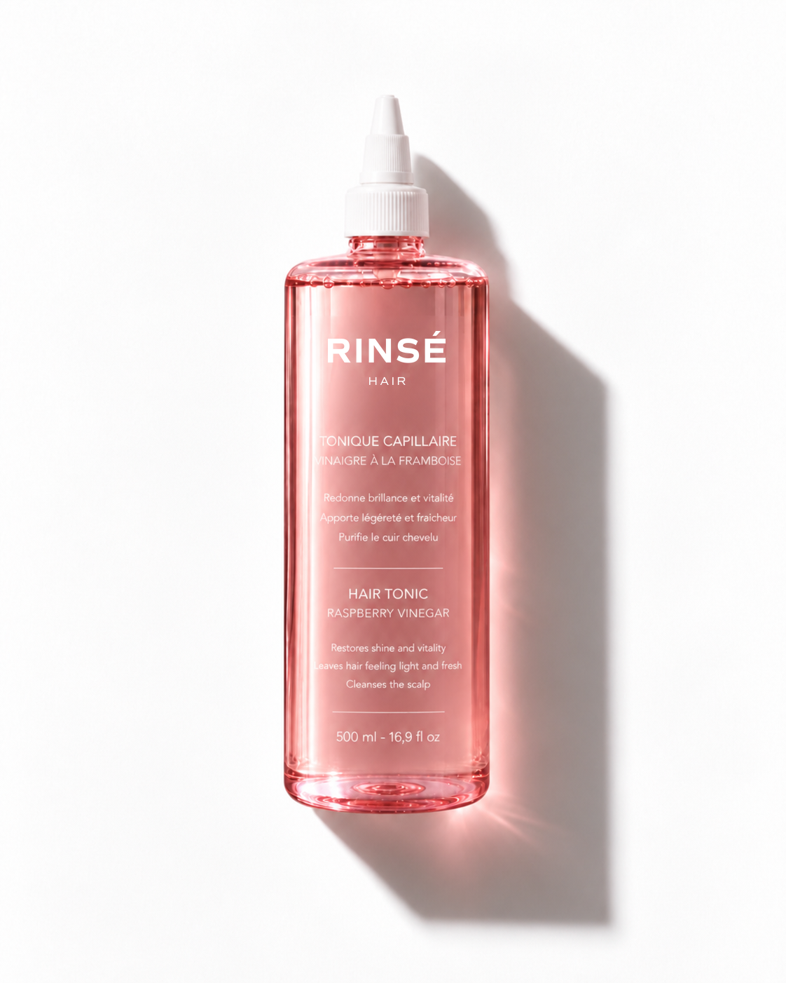 RINSÉ raspberry vinegar hair tonic