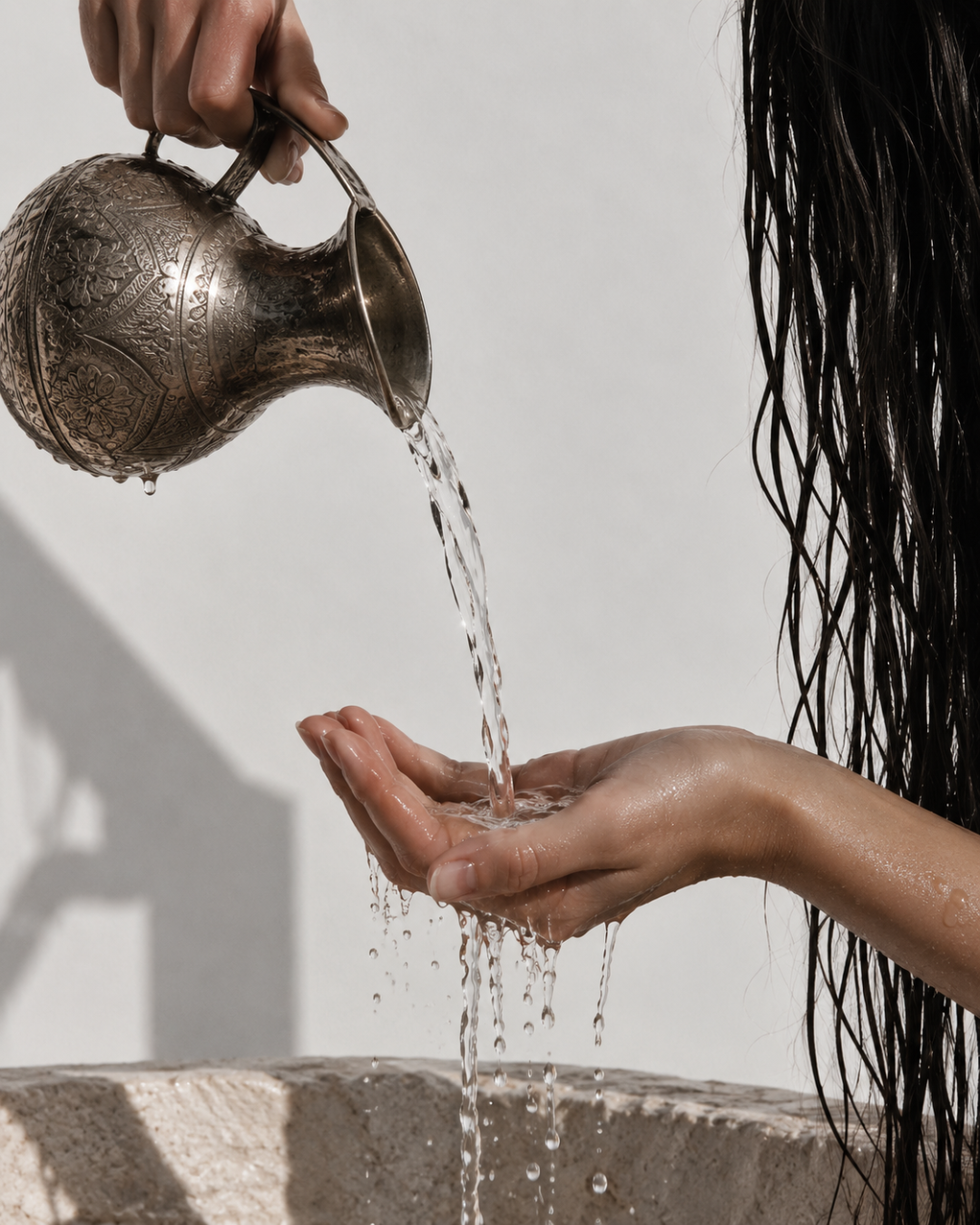 Le rituel de l’eau, inspiré d’Anatolie
